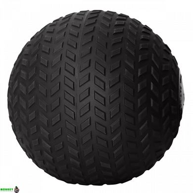 Слэмбол (медицинский мяч) для кроссфита SportVida Slam Ball 8 кг SV-HK0350 Black