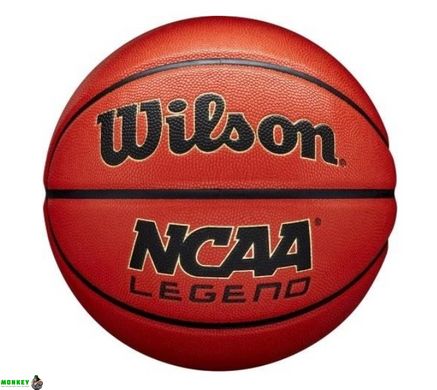М'яч баскетбольний Wilson NCAA LEGEND BSKT Orange/