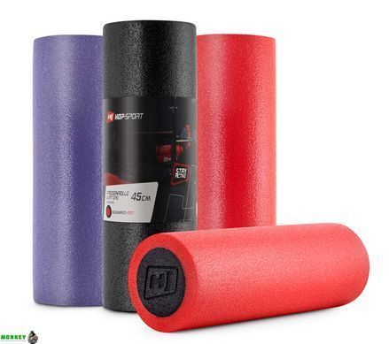 Массажный ролик (валик, роллер) Hop-Sport EPE 45 см черный