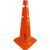 Конус для тренувань з отворами Meta Cone Marker with holes помаранчевий Уні 45 см