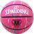Мяч баскетбольный Spalding Marble Series розовый, мультиколор Уни 5