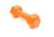 Гантелі для фітнесу і аеробіки обгумовані Power System 1 kg PS-4024 Orange (1 шт)