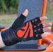 Перчатки для фитнеса MadMax MFG-568 Extreme 2nd edition Black/Red L