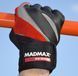 Перчатки для фитнеса MadMax MFG-568 Extreme 2nd edition Black/Red L