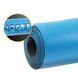 Коврик (мат) спортивный 4FIZJO PU 183 x 68 x 0.4 см для йоги и фитнеса Blue (P-5907739319555)