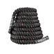 Канат тренувальний 4FIZJO Battle Rope 12 м для кросфіту Black (P-5907739312259)
