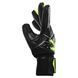 Воротарські рукавиці SOCCERMAX GK-4315 розмір 8-10 чорний-салатовий