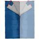 Спальный мешок (спальник) одеяло SportVida SV-CC0067 -3 ...+21&deg;C L Blue/Grey