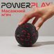 Массажный мяч PowerPlay PP-4350 Epp Massage Ball (d8) Черный/Красный