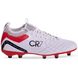 Бутсы футбольная обувь SP-Sport 20505-5 WHITE/BLACK/RED размер 40-44 (верх-PU, белый-красный)