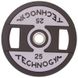 Блины (диски) полиуретановые TECHNOGYM TG-1837-25 51мм 25кг черный