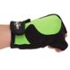 Перчатки для фитнеса и тренировок Zelart SB-161740 XS-M черный-зеленый