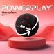 Массажный мяч PowerPlay PP-4350 Epp Massage Ball (d8) Черный/Красный