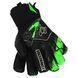 Воротарські рукавиці SOCCERMAX GK-4315 розмір 8-10 чорний-салатовий