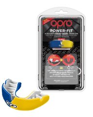 Капа OPRO Power-Fit Hi-Tech Self-Fitting Blue/Yellow(art002293007)