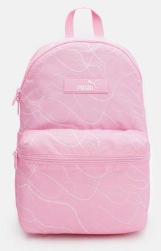 Рюкзак спортивный Puma Core Pop Backpack 12L розовый Жен 25x12x35 см