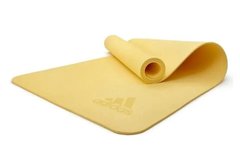 Килимок для йоги Adidas Premium Yoga Mat жовтий Уні 176 х 61 х 0,5 см