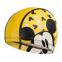 Шапка для плавания Speedo MICKEY MOUSE PRT PACE CAP JU желтый, черный Дет OSFM