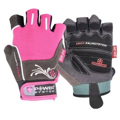 Перчатки для фитнеса и тяжелой атлетики Power System Woman’s Power PS-2570 женские Pink XS