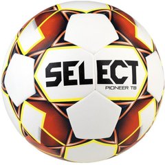 Мяч футбольный Select Pioneer TB бело-оранжевый