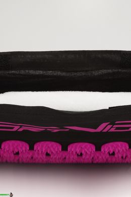 Килимок акупунктурний з валиком SportVida Аплікатор Кузнєцова 66 x 40 см SV-HK0352 Black/Pink