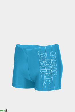 Плавки-боксеры для ребят Arena SWIM SHORT GRAPHIC бирюзовый Дет 128см