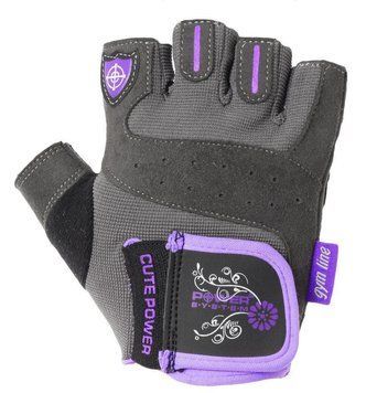 Рукавички для фітнесу і важкої атлетики Power System Cute Power PS-2560 жіночі Purple S