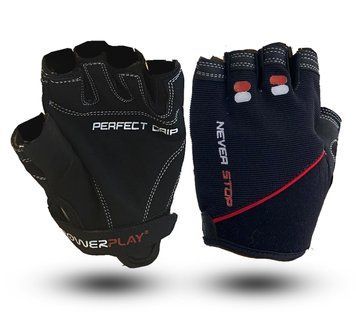 Рукавички для фітнесу PowerPlay 9076 Чорні S