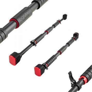 Турнік розсувний 4FIZJO PRO 72-110 см Black/Red (P-5907739313263)