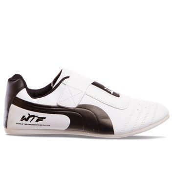 Степки для тхеквондо WTF SP-Sport OB-1268 41 розмір (26,5см) білий-чорний