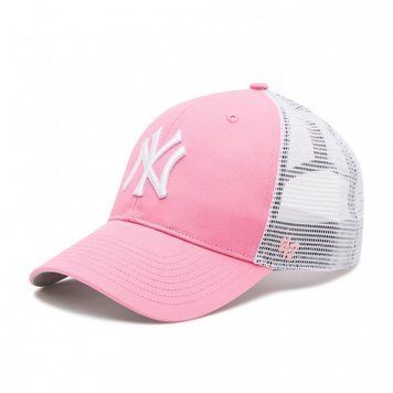 Кепка-тракер 47 Brand NY YANKEES ROSE BRANSON MESH рожевий, сірий Уні OSFA