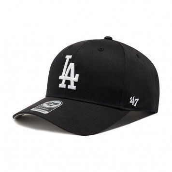 Кепка MVP 47 Brand LOS ANGELES DODGERS RAISED BAS чорний, сірий Уні OSFA