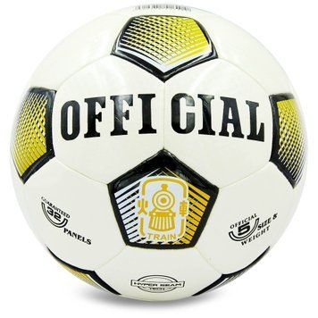 Мяч футбольный HYDRO TECHNOLOGY OFFICIAL BALLONSTAR FB-0178 Черный №5 PU
