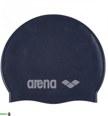 Шапка для плавания Arena CLASSIC SILICONE JR темно-синий Дет OSFM