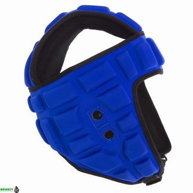 Шолом для боротьби єдиноборств Zelart MA-4539 Синій XL