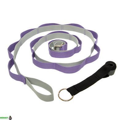 Стрічка для розтяжки SP-Sport Stretch Strap PL-1796 Помаранчевий 14 петель