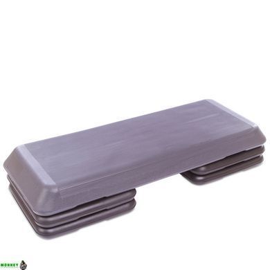 Степ-платформа SP-Sport FI-1577 Черный-серый 110x36,5x10-21см
