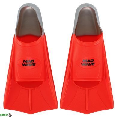 Ласты тренировочные с закрытой пяткой Fins Training MadWave M074710 Синий 31-33 размер