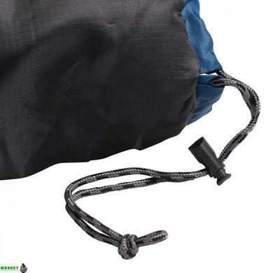 Спальный мешок (спальник) одеяло SportVida SV-CC0068 -3 ...+21&deg;C R Black/Grey