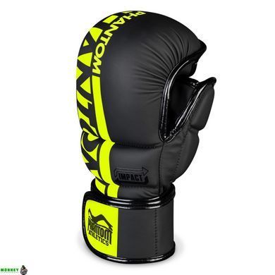 Перчатки для ММА Phantom APEX Sparring NEON L/XL (капа в подарок)