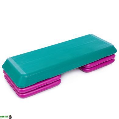 Степ-платформа SP-Sport FI-1577 Черный-серый 110x36,5x10-21см