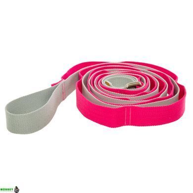 Стрічка для розтяжки SP-Sport Stretch Strap PL-1796 Помаранчевий 14 петель
