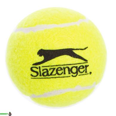 Мяч для большого тенниса SLAZENGER WIMBLEDON 340884 3шт салатовый