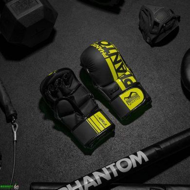 Перчатки для ММА Phantom APEX Sparring NEON L/XL (капа в подарок)