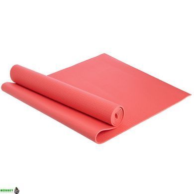Килимок для фітнесу та йоги SP-Planeta FI-2349 Рожевий 173x61x0,6см
