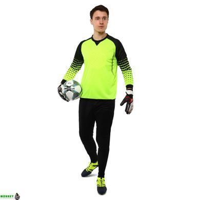 Перчатки вратарские GK-4341 Белый-синий-голубой 8 размер SOCCERMAX (PVC, PL, р-р 8-10,)
