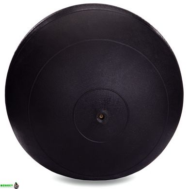 М'яч медичний слембол для кросфіту Zelart SLAM BALL FI-2672-30 30кг чорний