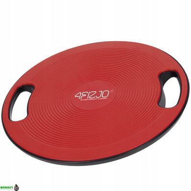 Балансувальна платформа 4FIZJO кругла, пластикова Red/Black (P-5905973400626)