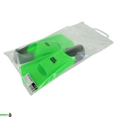 Ласты тренировочные с закрытой пяткой Fins Training MadWave M074710 Синий 31-33 размер