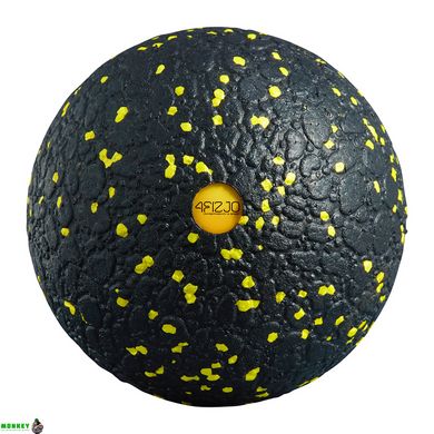 Масажний м'яч 4FIZJO EPP Ball 10 4FJ0216 Black/Yellow